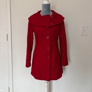 Tulle Women's Red Coat